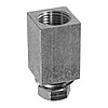 1/2 inch Pipe to 1/2 inch Bolt Adapter